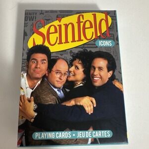 Seinfeld Playing Cards TV‎ Show Photos Themed Cards Complete Deck W/Jokers